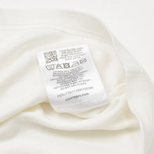 Load image into Gallery viewer, 極美品 COURREGES クレージュ シグニチャー コントラスト リンガーTシャツ 41-158-13-021918 Tシャツ カットソー ブランドロゴ刺繍 ホワイト ブラック Sサイズ レディース 中古 4a004942