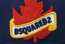 画像をギャラリービューアに読み込む, DSQUARED2 ディースクエアード カナディアン ロゴ キャップ ネイビー 帽子 小物 S82BC0218 美品 中古 49438