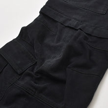 Load image into Gallery viewer, 極美品 BALENCIAGA バレンシアガ Flared Cargo pants フレアドカーゴパンツ 783694 TNW11 2WAY サイズXS ブラック 中古 4a004944