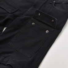 Load image into Gallery viewer, 極美品 BALENCIAGA バレンシアガ Flared Cargo pants フレアドカーゴパンツ 783694 TNW11 2WAY サイズXS ブラック 中古 4a004944