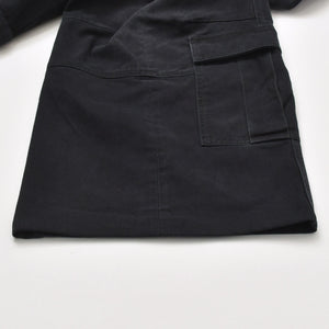 極美品 BALENCIAGA バレンシアガ Flared Cargo pants フレアドカーゴパンツ 783694 TNW11 2WAY サイズXS ブラック 中古 4a004944