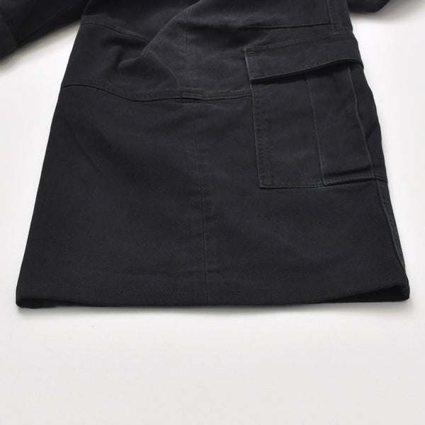 極美品 BALENCIAGA バレンシアガ Flared Cargo pants フレアドカーゴパンツ 783694 TNW11 2WAY サイズXS ブラック 中古 4a004944