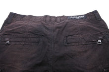 画像をギャラリービューアに読み込む, BALMAIN バルマン バイカークロップドパンツ デニムパンツ S5HT548C487 日本製 コットン ブラック サイズ32 美品 中古 49499