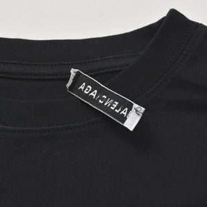 極美品 BALENCIAGA バレンシアガ Tシャツ ポリティカルキャンペーン 570803 TAV44 サイズXS ブラック コットン中古 4a004945