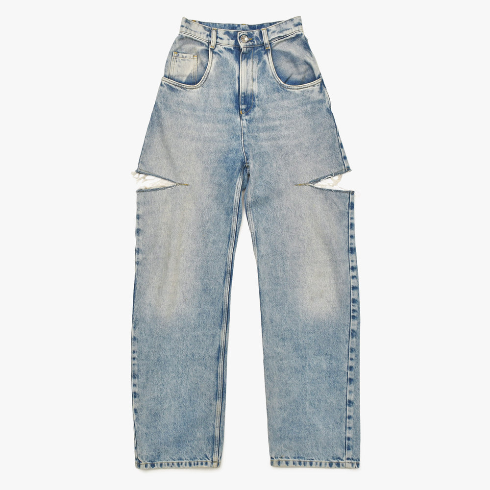 Very good condition Maison Margiela Slash detail denim pants S51LA0051 S30513 Size 36 Used 4a004947