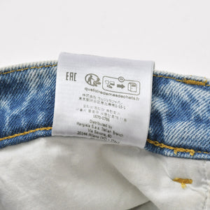 極美品 Maison Margiela メゾンマルジェラ スラッシュディテール デニムパンツ S51LA0051 S30513 サイズ36 中古 4a004947