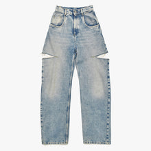 Load image into Gallery viewer, 極美品 Maison Margiela メゾンマルジェラ スラッシュディテール デニムパンツ S51LA0051 S30513 サイズ36 中古 4a004947