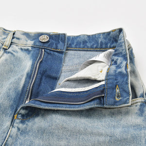 極美品 Maison Margiela メゾンマルジェラ スラッシュディテール デニムパンツ S51LA0051 S30513 サイズ36 中古 4a004947