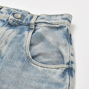 極美品 Maison Margiela メゾンマルジェラ スラッシュディテール デニムパンツ S51LA0051 S30513 サイズ36 中古 4a004947
