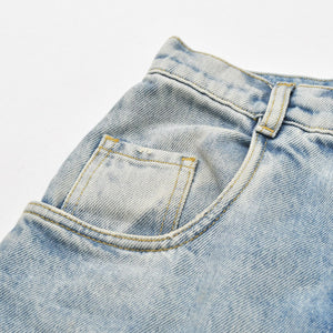 極美品 Maison Margiela メゾンマルジェラ スラッシュディテール デニムパンツ S51LA0051 S30513 サイズ36 中古 4a004947