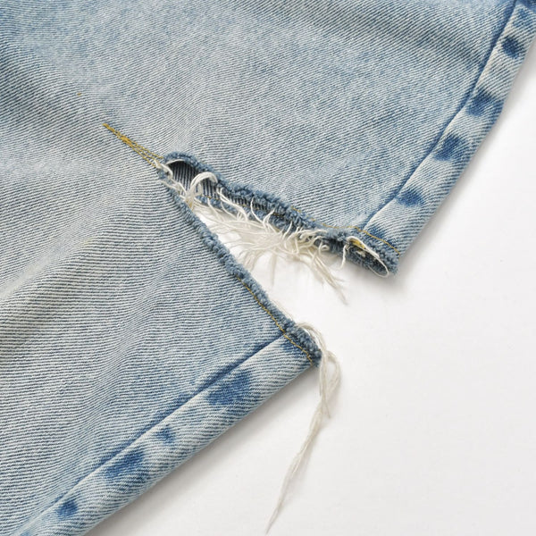 極美品 Maison Margiela メゾンマルジェラ スラッシュディテール デニムパンツ S51LA0051 S30513 サイズ36 中古 4a004947
