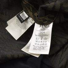 Load image into Gallery viewer, 極美品 FENDI フェンディ× Sarah Coleman サラコールマン ズッカ柄 フィッシュアイロゴ サイズ38 ブラウン 中古 4a004948