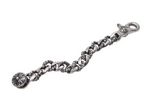 CHROME HEARTS クロムハーツ ファンシーリンククリップブレスレット FNCY CHN LNK 13リンク 133.3g シルバー925 美品 中古 4c069488