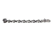 画像をギャラリービューアに読み込む, CHROME HEARTS クロムハーツ ファンシーリンククリップブレスレット FNCY CHN LNK 13リンク 133.3g シルバー925 美品 中古 4c069488