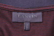 Load image into Gallery viewer, LANVIN ランバン 長袖Ｔシャツ RMJE0039A15/2939 メンズ バーガンディ パープル コットン サイズL 美品 中古 49542