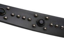 Load image into Gallery viewer, Givenchy ジバンシー ベルト バックル IGA014690 スタッズ イタリア製 レザー ブラック 美品 中古 49556