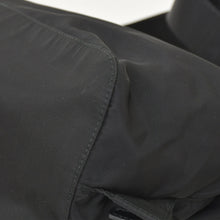 Load image into Gallery viewer, PRADA プラダ テスートナイロン ロボット バックパック リュックサック 1BZ811 サフィアーノレザー スタッズ メタリックパーツ メタルロゴプレート ブラック シルバー金具 美品 中古 1BZ811