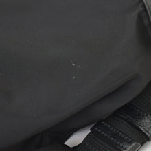 Load image into Gallery viewer, PRADA プラダ テスートナイロン ロボット バックパック リュックサック 1BZ811 サフィアーノレザー スタッズ メタリックパーツ メタルロゴプレート ブラック シルバー金具 美品 中古 1BZ811