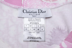 Christian Dior クリスチャンディオール タンクトップ・ノースリーブ トロッター ピンク 5P16155972 サイズ40 美品 中古 4c049381