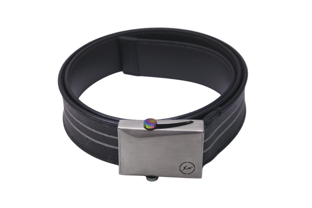 LOUIS VUITTON Suntulle Dynamo Belt M9085U Fragment Hiroshi Fujiwara Monogram Eclipse Good Condition Used 49788