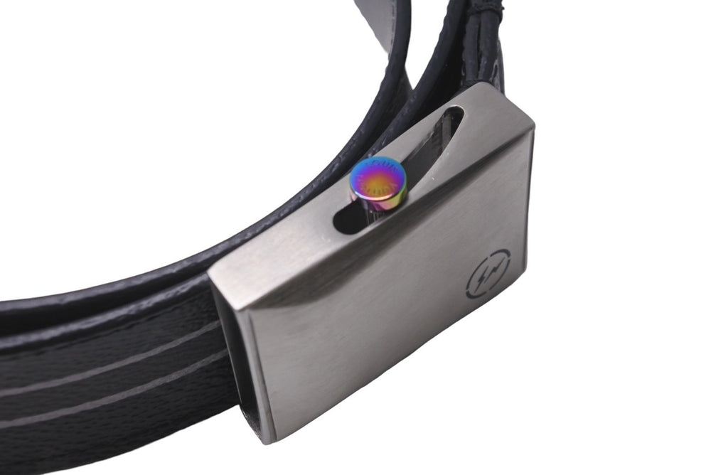 LOUIS VUITTON Suntulle Dynamo Belt M9085U Fragment Hiroshi Fujiwara Monogram Eclipse Good Condition Used 49788