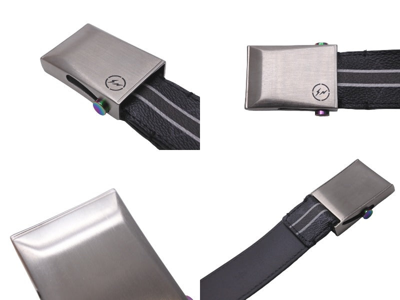 LOUIS VUITTON Suntulle Dynamo Belt M9085U Fragment Hiroshi Fujiwara Monogram Eclipse Good Condition Used 49788