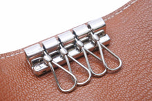 Load image into Gallery viewer, 極美品 HERMES エルメス ベアン キーケース コニャック □I刻 シェーブル 小物 中古 49896