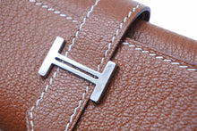 Load image into Gallery viewer, 極美品 HERMES エルメス ベアン キーケース コニャック □I刻 シェーブル 小物 中古 49896