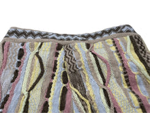 画像をギャラリービューアに読み込む, KAPITAL キャピタル 7Gニット GAUDY フレアパンツ マルチカラー フレアシルエット K2203KN043 サイズS 美品 中古 49921