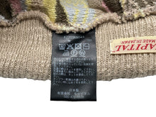 画像をギャラリービューアに読み込む, KAPITAL キャピタル 7Gニット GAUDY フレアパンツ マルチカラー フレアシルエット K2203KN043 サイズS 美品 中古 49921