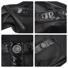 画像をギャラリービューアに読み込む, 極美品 CHANEL シャネル ガールシャネル ジャケット オールブラック ショルダーバッグ 20番台 中古 49988