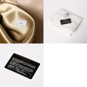 CHANEL シャネル Supermodel XL スーパーモデルXL チェーントートバッグ A01992 リネン 3番台 ココマーク ココボール ベージュ 美品 中古 4a003212