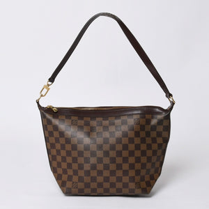 Very good condition LOUIS VUITTON Shoulder bag N51995 Damier Ebene Illovo MM PVC leather Brown Used 4a000277
