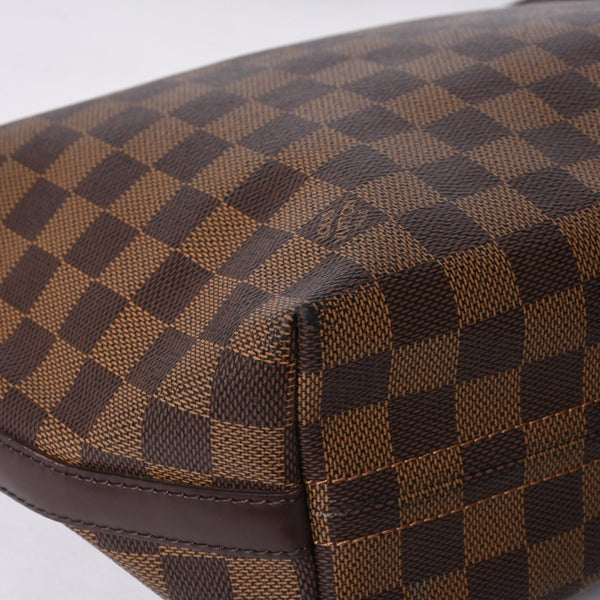 Very good condition LOUIS VUITTON Shoulder bag N51995 Damier Ebene Illovo MM PVC leather Brown Used 4a000277
