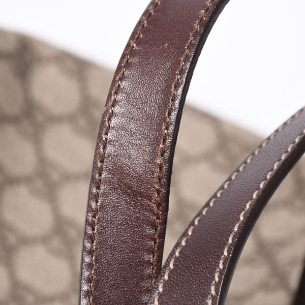 Very Good Condition GUCCI Gucci Handbag 211138 002123 GG Supreme Leather Beige Used 4a000211