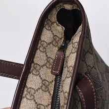 画像をギャラリービューアに読み込む, 極美品 GUCCI グッチ ハンドバッグ 211138 002123 GGスプリーム レザー ベージュ 中古 4a000211
