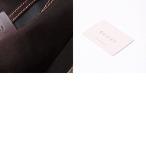Very Good Condition GUCCI Gucci Handbag 211138 002123 GG Supreme Leather Beige Used 4a000211