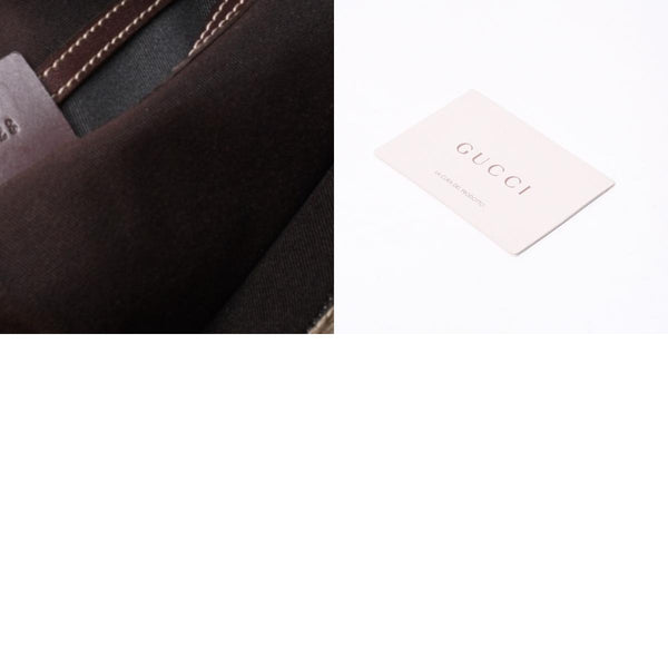 Very Good Condition GUCCI Gucci Handbag 211138 002123 GG Supreme Leather Beige Used 4a000211