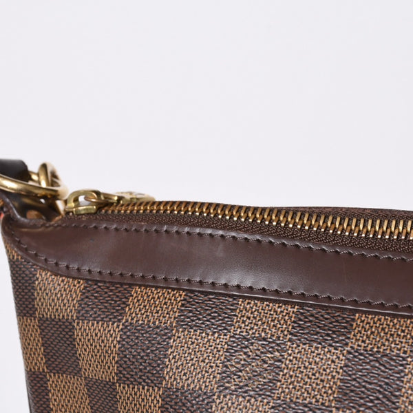 Very good condition LOUIS VUITTON Shoulder bag N51995 Damier Ebene Illovo MM PVC leather Brown Used 4a000277