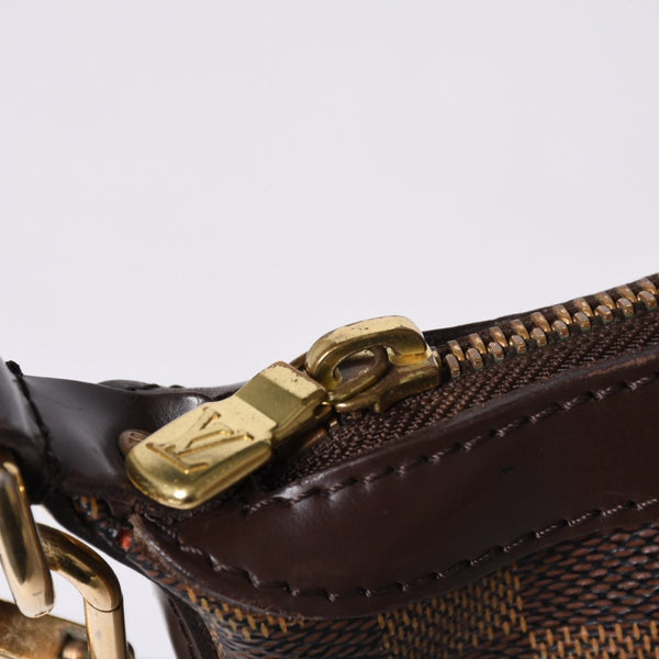 Very good condition LOUIS VUITTON Shoulder bag N51995 Damier Ebene Illovo MM PVC leather Brown Used 4a000277
