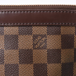 Very good condition LOUIS VUITTON Shoulder bag N51995 Damier Ebene Illovo MM PVC leather Brown Used 4a000277