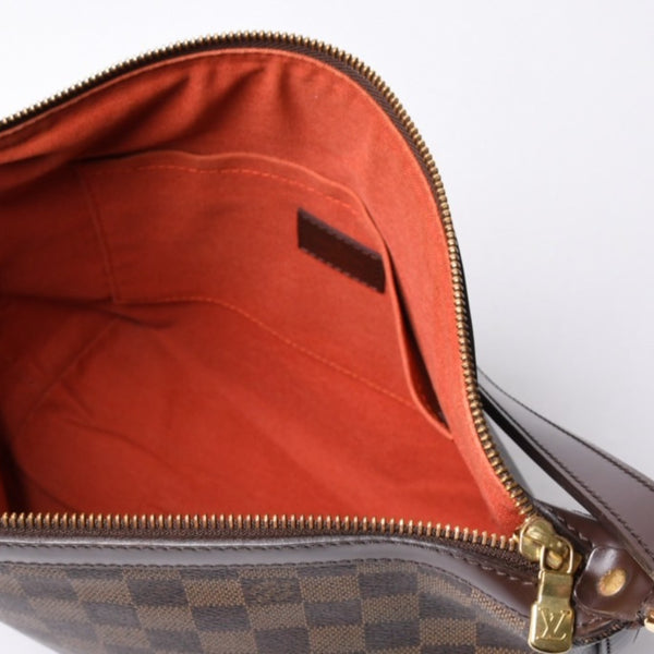 Very good condition LOUIS VUITTON Shoulder bag N51995 Damier Ebene Illovo MM PVC leather Brown Used 4a000277