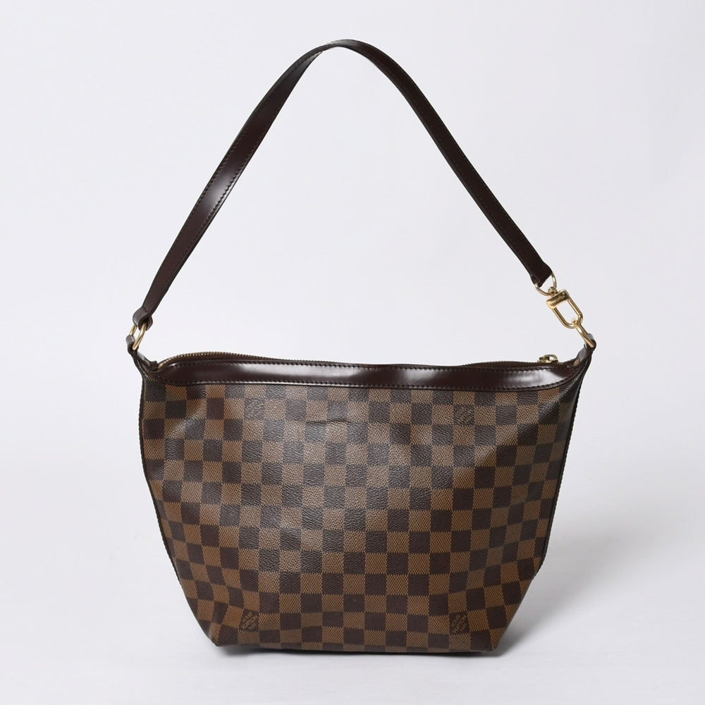 Very good condition LOUIS VUITTON Shoulder bag N51995 Damier Ebene Illovo MM PVC leather Brown Used 4a000277