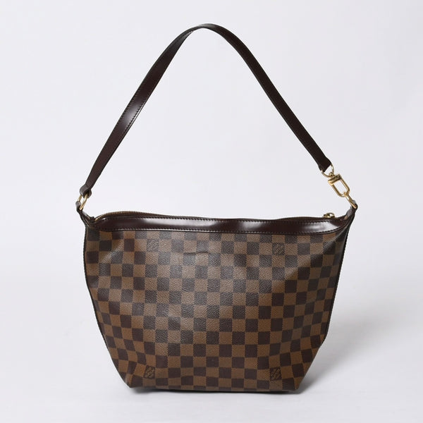 Very good condition LOUIS VUITTON Shoulder bag N51995 Damier Ebene Illovo MM PVC leather Brown Used 4a000277