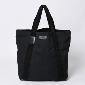 Very good condition GUCCI Gucci tote bag handbag 139669 467891 GG canvas black used 4a000201