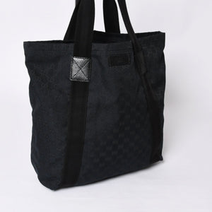 Very good condition GUCCI Gucci tote bag handbag 139669 467891 GG canvas black used 4a000201