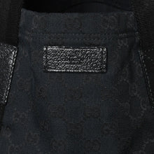画像をギャラリービューアに読み込む, 極美品 GUCCI グッチ トートバッグ ハンドバッグ 139669 467891 GGキャンバス ブラック 中古 4a000201