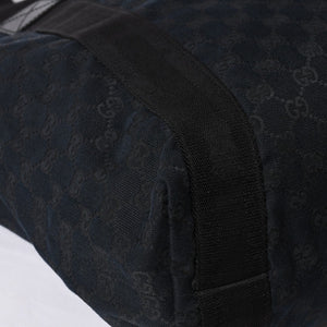 Very good condition GUCCI Gucci tote bag handbag 139669 467891 GG canvas black used 4a000201