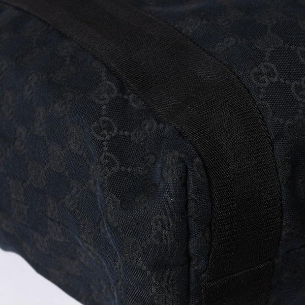 Very good condition GUCCI Gucci tote bag handbag 139669 467891 GG canvas black used 4a000201