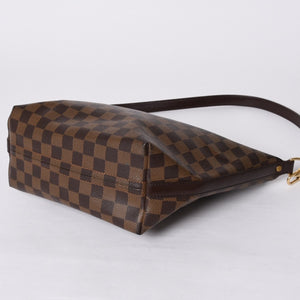 Very good condition LOUIS VUITTON Shoulder bag N51995 Damier Ebene Illovo MM PVC leather Brown Used 4a000277